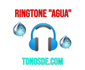 Tono de agua para celular
