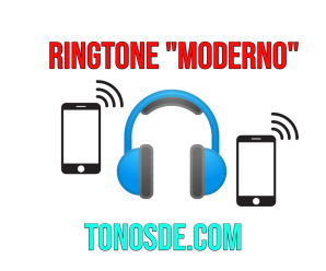 Tono de teléfono moderno para celular